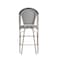 Flash Furniture Marseille Stackable IndoorOutdoor French Bistro 26 Counter Height Stool, BlackWht and Lght Bamboo SDA-AD642107-CS-BLKWH-LTNAT-GG - alternate 6